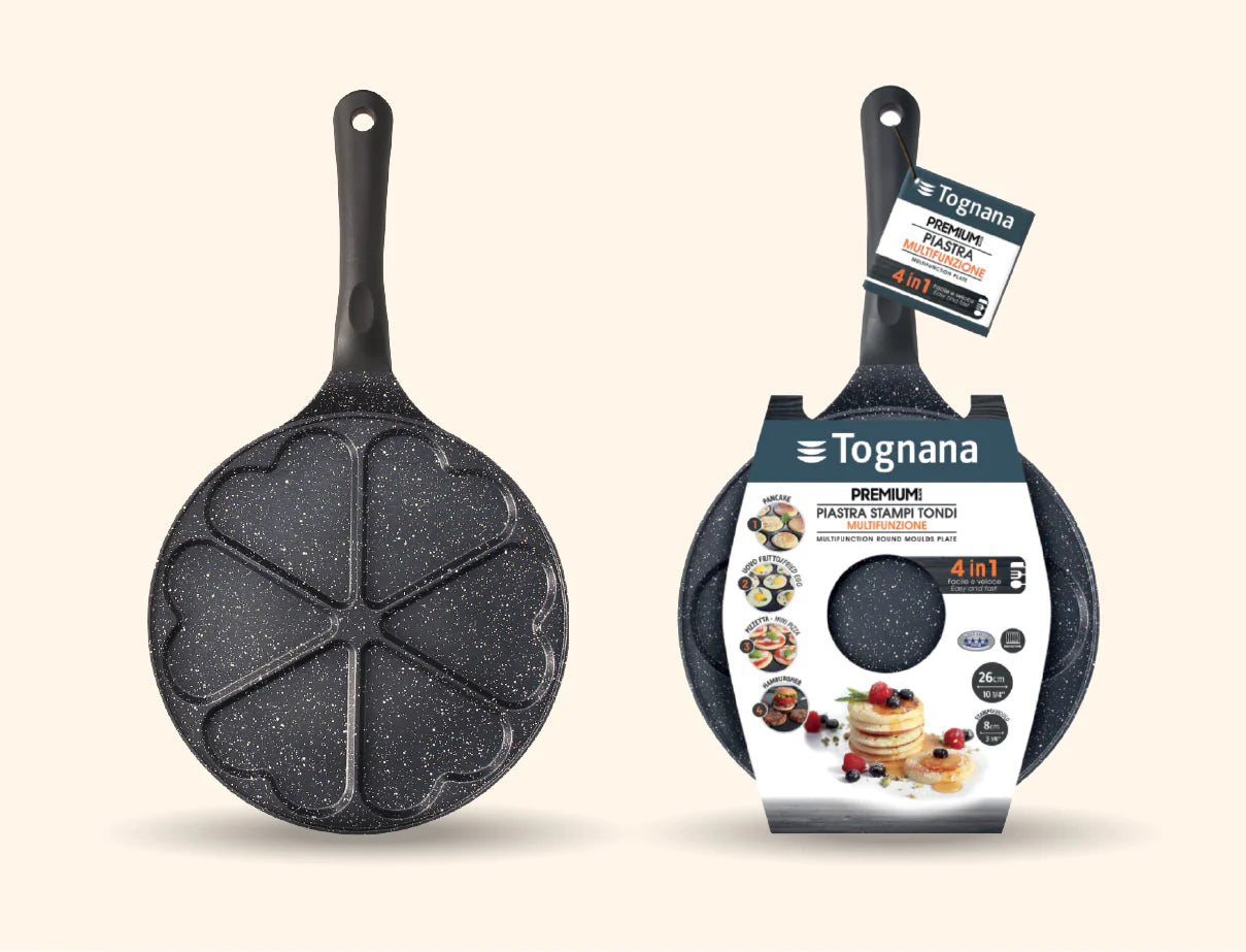 Tognana Heart Moule Plate